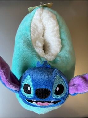 Disney Stitch Fuzzy Babba Slipper Socks